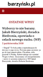Mobile Screenshot of bierzynski.pl